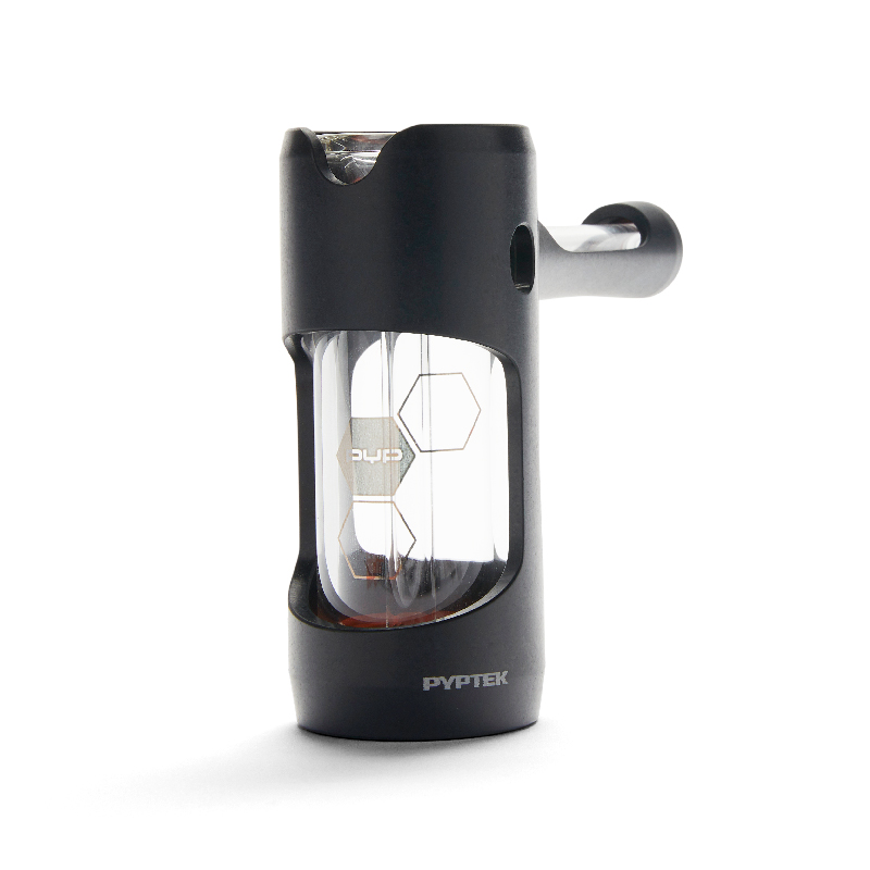 PYPTEK Prometheus Bubbler Black Front