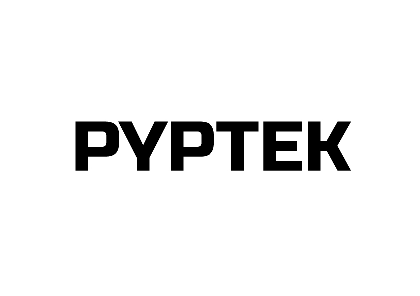 PYPTEK logo wordmark in black